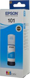 Чернила Epson 101 C13T03V24A, для Epson, 70мл, голубой