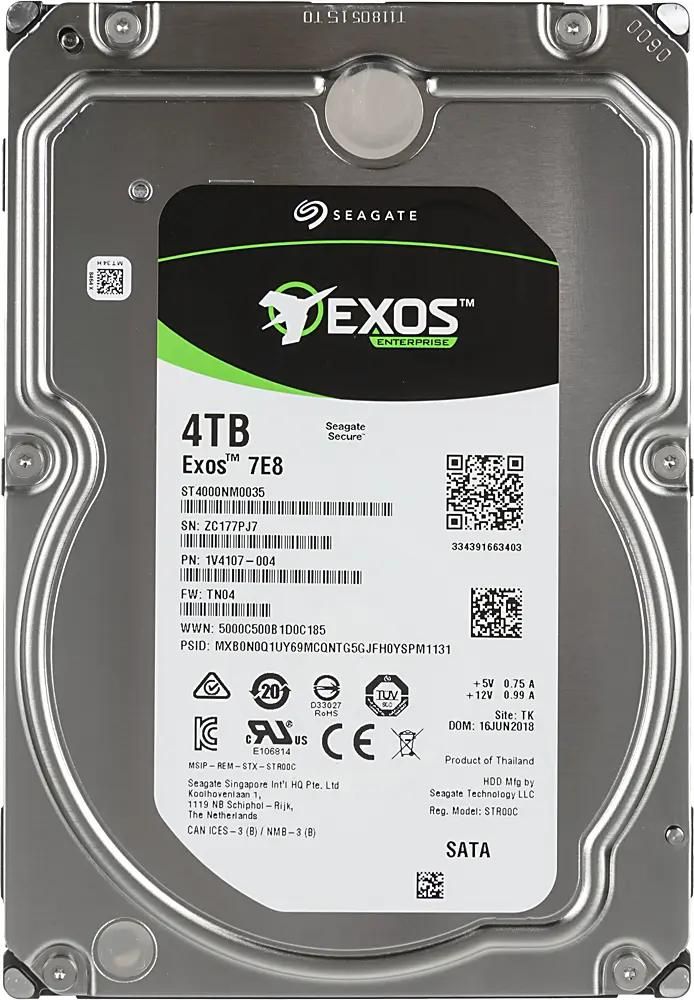 Seagate ST4000NM0033（3.5インチ HDD 4TB） Жесткий диск Seagate Exos ST4000NM0035, 4ТБ, HDD, SATA III, 3.5