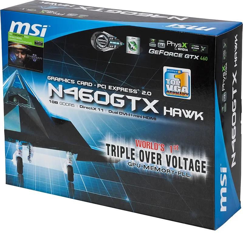 Msi gtx 460 hawk hotsell