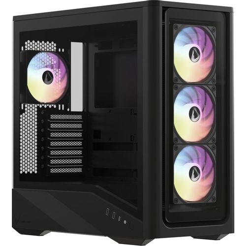 Корпус E-ATX Formula Air Power G9 Duo PA, Midi-Tower, без БП, черный [air power g9 duo pa black]