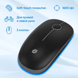 Комплект (клавиатура+мышь) Oklick S315W, черный