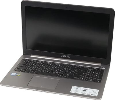 Ноутбук игровой ASUS K501UX-DM201D 90NB0A62-M03390, 15.6", Intel Core i5 6200U 2.3ГГц, 2-ядерный, 8ГБ DDR4, 1000ГБ,  NVIDIA GeForce  GTX 950M - 2 ГБ, Free DOS, серый