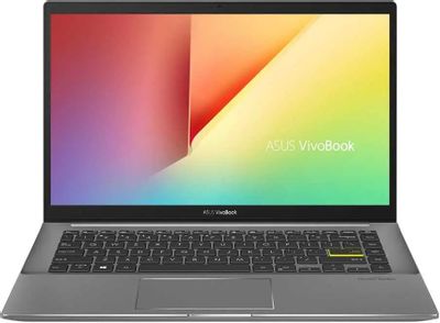 Ноутбук ASUS VivoBook M433IA-EB575 90NB0QR4-M08790, 14", AMD Ryzen 5 4500U 2.3ГГц, 6-ядерный, 16ГБ DDR4, 512ГБ SSD,  AMD Radeon, без операционной системы, черный