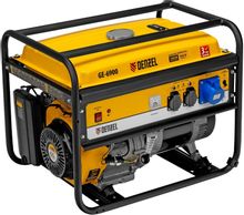 Изображение товара Бензиновый генератор DENZEL GE 6900 5.5 кВт для дома и строительных работ
