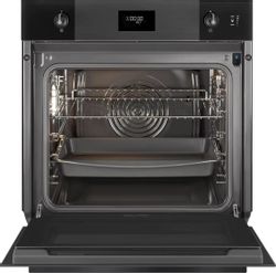 Духовой шкаф электрический SMEG Linea SO6101S2B3, 68л, черный