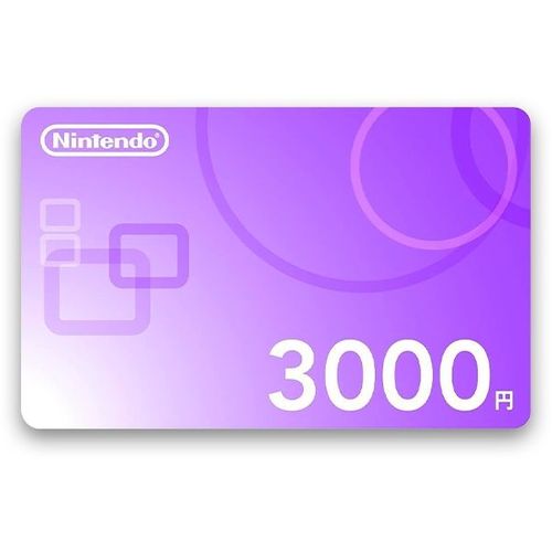 Пополнение игровой валюты Nintendo 3000 JPY Japan, регион: Япония — цена и наличие Пополнение игровой валюты Nintendo 3000 JPY Japan, регион: Япония