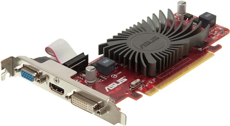 ASUS AMD Radeon HD 5450 EAH5450 SILENT DI 1GD3 LP 1 DDR3 Low Profile Ret 561279