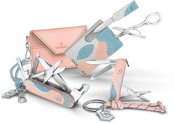 Складной нож Victorinox Classic SD Paris Style, функций: 7, 58мм, розовый
