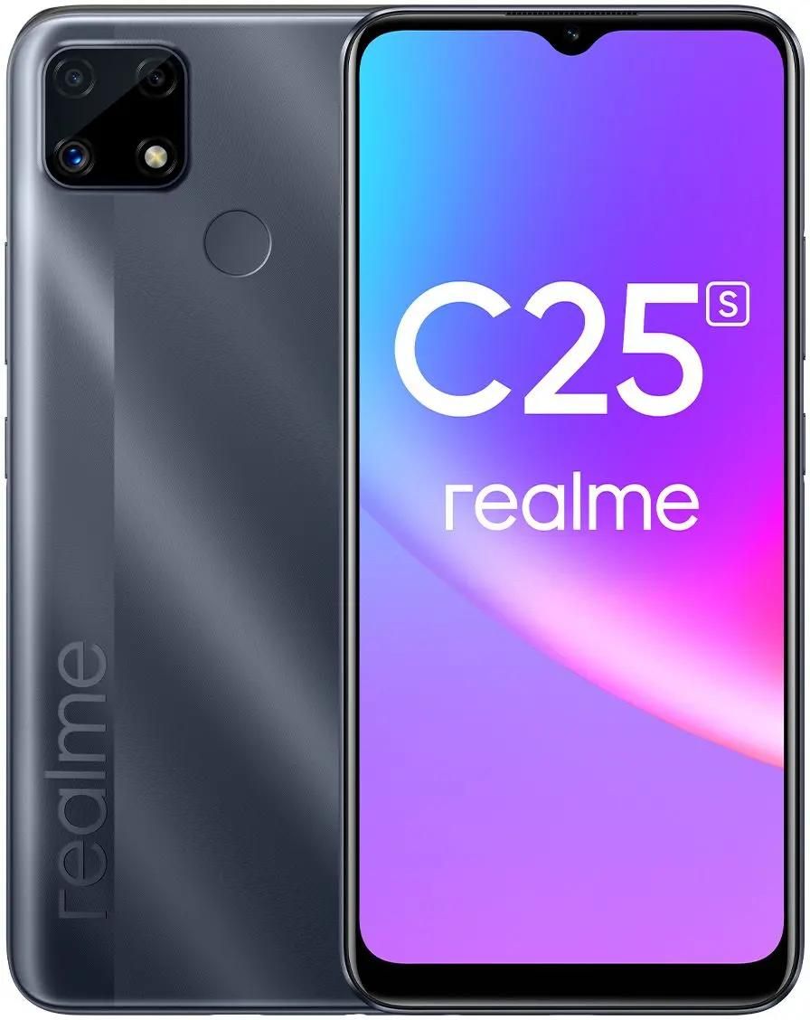 Отзывы на Смартфон REALME C25s 4/64Gb, серый в интернет-магазине СИТИЛИНК  (1628173)