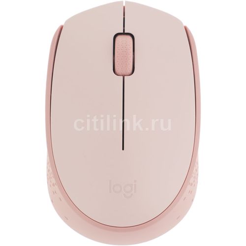 Мышь беспроводная Logitech M171, радио, оптическая, USB, 1000dpi, розовый [910-006865]