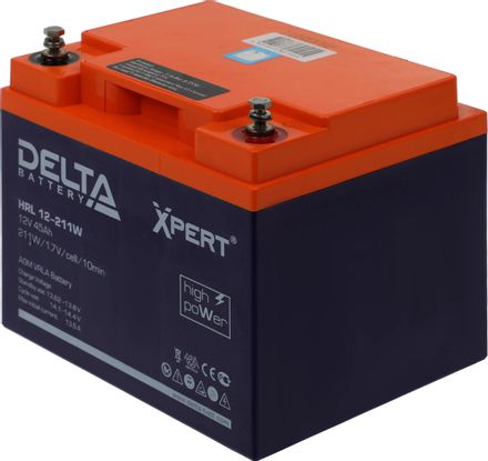 Аккумуляторная батарея Ippon HRL12-211W Delta Xpert для ИБП,  12В,  45Ач [hrl 12-211w]