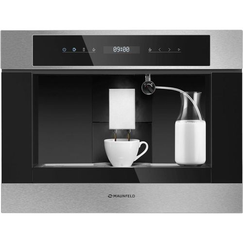 Встраиваемая кофемашина MAUNFELD AMCM1503S 1500Вт серебристый [ка-00017826]