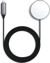 Изображение товара Беспроводное зарядное устройство  Satechi,  USB-C, черный [st-ucqimcm]