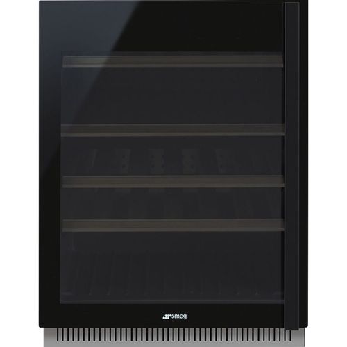 Винный шкаф SMEG CVI638LN3, 114л, 82см, черный