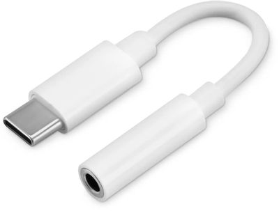 Переходник Buro USB Type-C (m) -  Jack 3.5 (f),  белый [bhp tpc-jck]