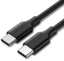 Изображение товара Кабель UGREEN USB Type-C (m) - USB Type-C (m) 2м 3A черный