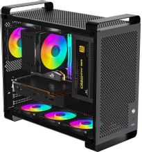 Изображение товара Корпус mATX Accord ACC-GCUB4, Midi-Tower, без БП, черный