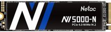 Изображение товара 500ГБ SSD накопитель NETAC NV5000-N NT01NV5000N-500-E4X M.2 2280, PCIe 4.0 x4, NVMe,  M.2