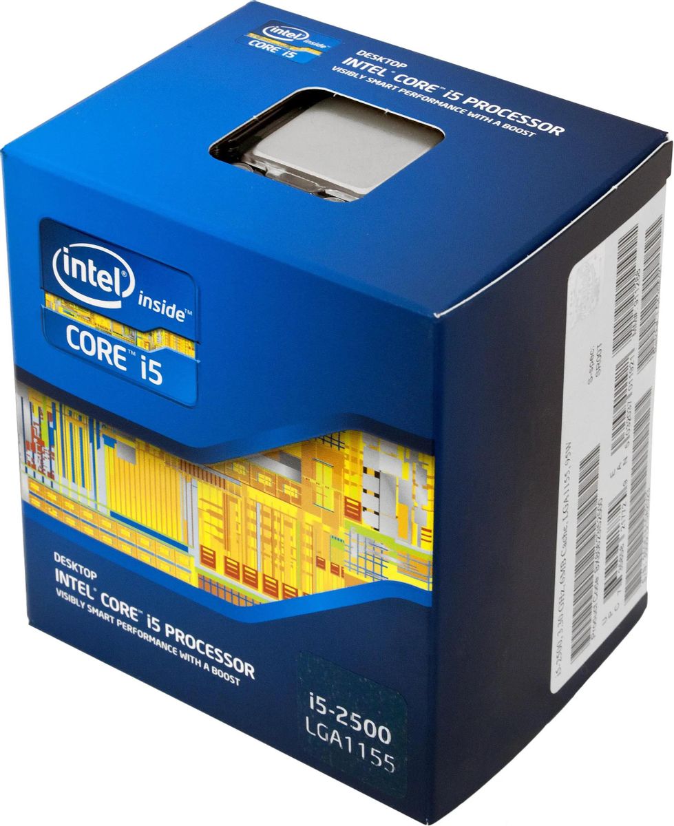 Характеристики Процессор Intel Core i5 2500, LGA 1155, BOX