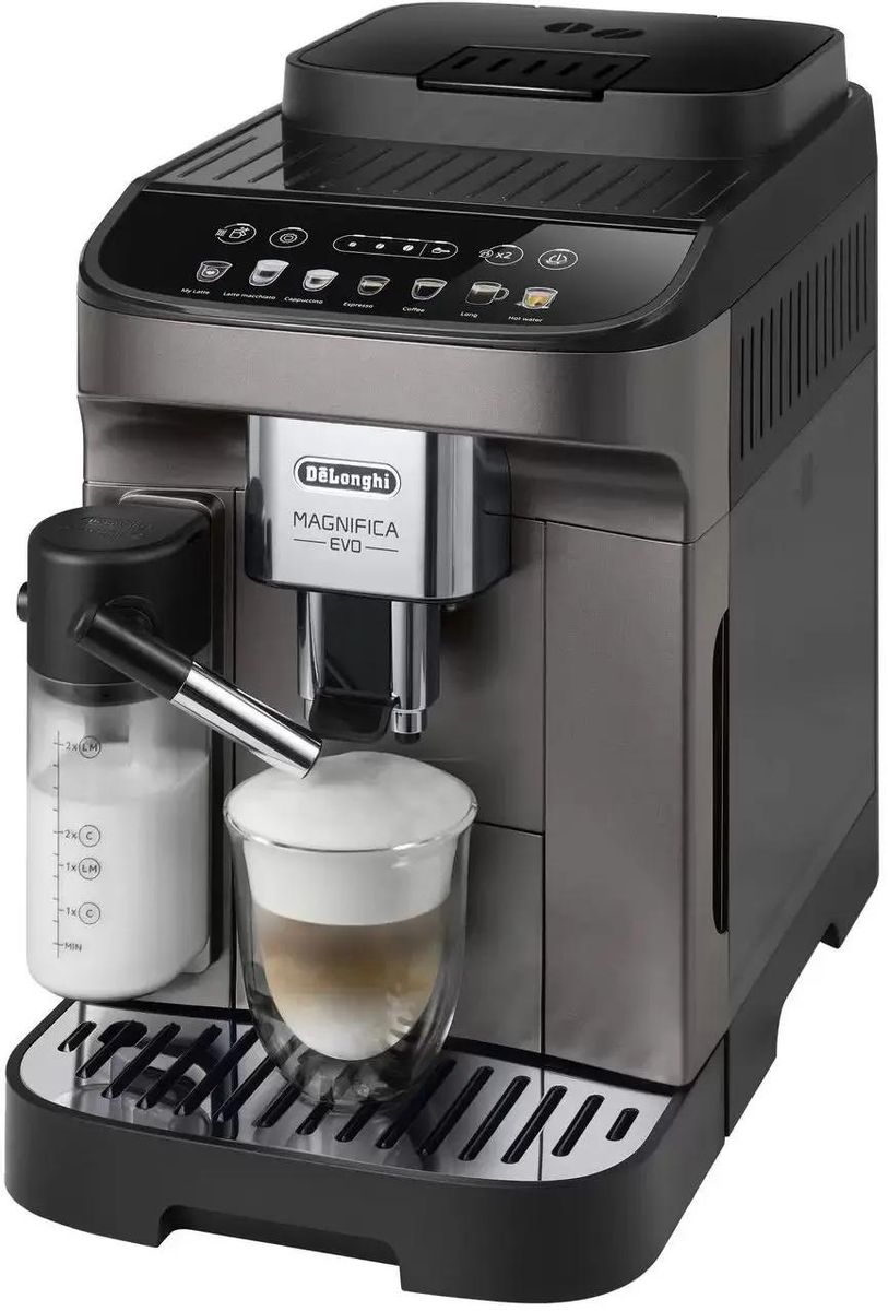 Кофемашина DeLonghi Magnifica Evo ECAM290.81.TB, черный/серый – купить в  Ситилинк | 1868020