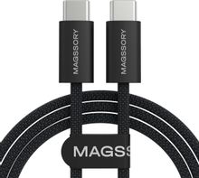 Изображение товара Кабель MAGSSORY CBL002,  USB Type-C (m) -  USB Type-C (m),  1.5м,  MFI,  черный