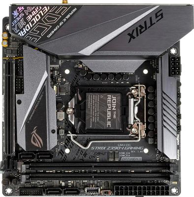 Asus itx z390 top