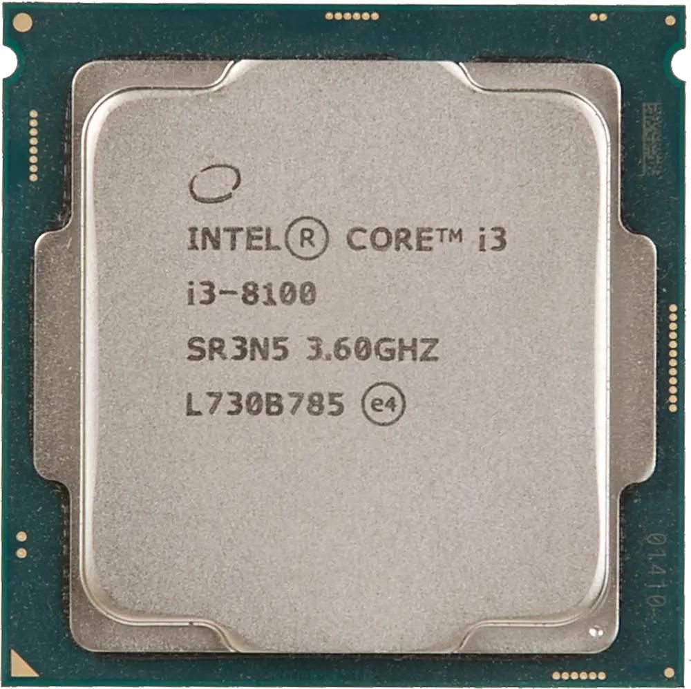 Обзор товара процессор Intel Core i3 8100, LGA 1151v2, OEM  [cm8068403377308s r3n5] (494714) в интернет-магазине СИТИЛИНК