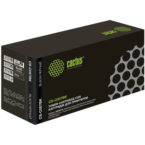 Картридж Cactus CS-C057BK черный