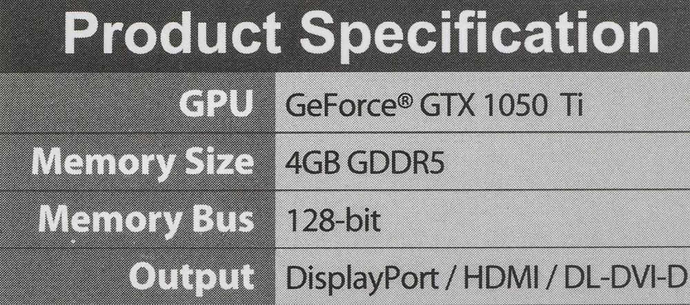 Gtx 1050 ti 4gt shop