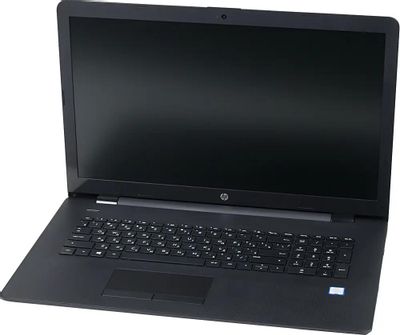 Ноутбук HP 17-bs036ur 2FQ82EA, 17.3", Intel Core i3 6006U 2ГГц, 2-ядерный, 4ГБ DDR4, 500ГБ,  Intel HD Graphics  520, Free DOS, черный