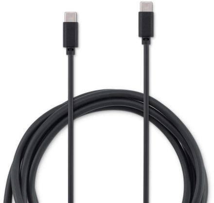 Кабель Buro USB Type-C (m) -  USB Type-C (m),  1.2м,  5A,  черный [bu-usb-cc-1.2m-100w]