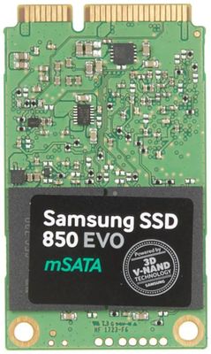 SSD накопитель Samsung 850 EVO MZ-M5E1T0BW 1ТБ, mSATA, SATA III