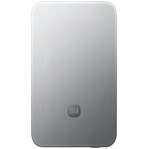 Внешний аккумулятор (Power Bank) Xiaomi UltraThin Magnetic Power Bank 5000 15W GL, 5000мAч, серебристый [bhr08z2gl]
