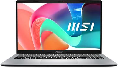 Ноутбук MSI Modern 15 F13MG-087XRU 15.6", IPS, Intel Core i5 1335U 1.3ГГц, 10-ядерный, 16ГБ DDR4, 1ТБ SSD,  Intel Iris Xe graphics, FreeDOS, серебристый [9s7-15s122-087]