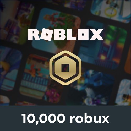 Пополнение игровой валюты ROBLOX 10000 Robux, регион: Весь мир