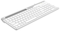 Клавиатура A4TECH Fstyler FK25, проводная, мембранная, белый/серый