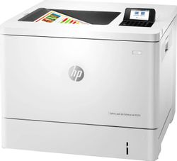 Принтер лазерный HP Color LaserJet Enterprise M554dn цветная печать, A4, белый
