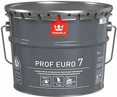 Инструкция, руководство по эксплуатации для краска Tikkurila Prof Euro ...