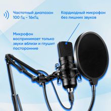 Микрофон Oklick SM-700G,  черный
