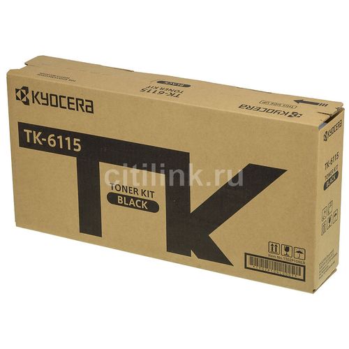 Картридж Kyocera TK-6115, черный / 1T02P10NL0 — цена и наличие Картридж Kyocera TK-6115, черный / 1T02P10NL0
