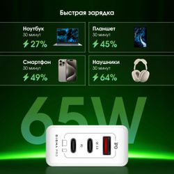 Сетевое зарядное устройство Digma DPW6B, белый