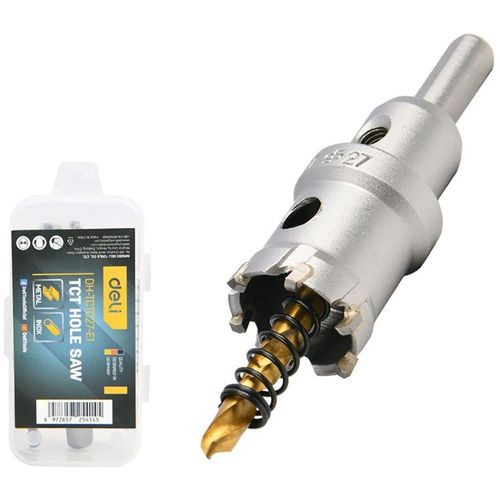 Коронка Deli DH-TCT027-E1, по металлу, шестигранный — цена и наличие Коронка Deli DH-TCT027-E1, по металлу, шестигранный
