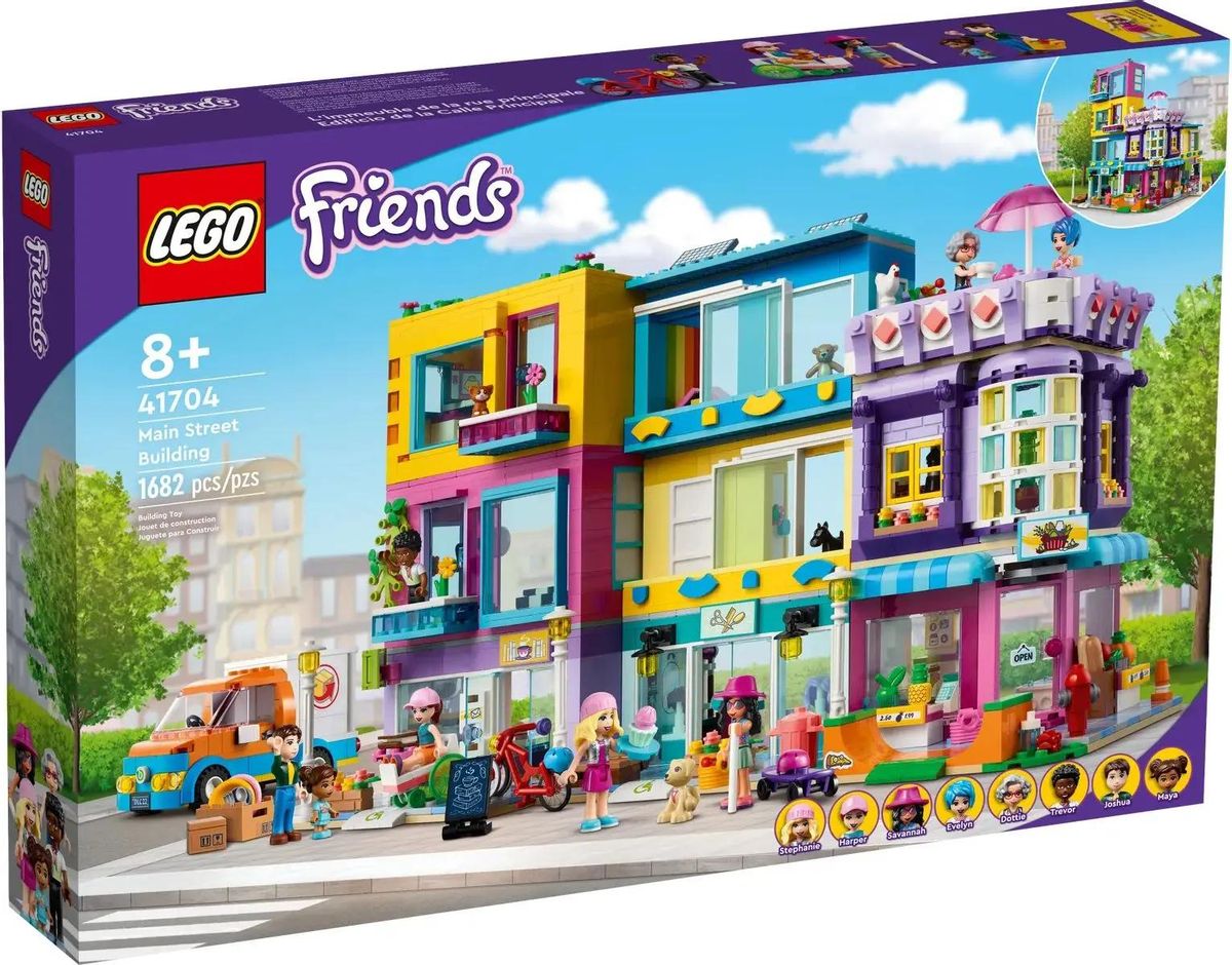 Характеристики Конструктор Lego Friends Большой дом на главной улице, 41704  (1660674) смотреть в СИТИЛИНК