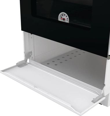 Газовая плита Gorenje GG5A10WH, газовая духовка, стеклянная крышка ...