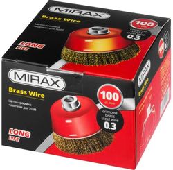 Щетка чашечная MIRAX 35142-100, 100мм, универсальный