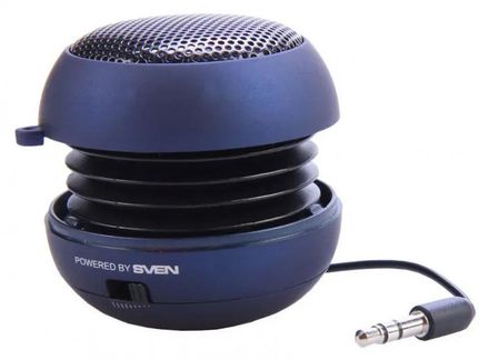 Колонка портативная Sven Boogie Ball, 2.4Вт, синий [sv-0110bbbl]
