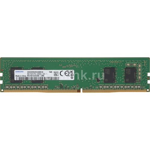Оперативная память Samsung M378A1G44CB0-CWED0 DDR4 - 1x 8ГБ 3200МГц, DIMM, OEM