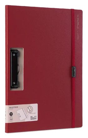 Папка-планшет Deli Nusign NS178RED, A4, полипропилен, красный