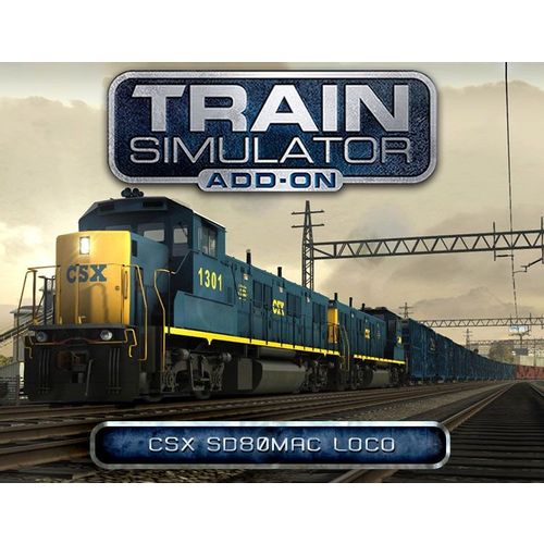Дополнение к игре DOVETAIL Train Simulator: CSX SD80MAC Loco Add-On, для ПК, регион: Россия, английская версия