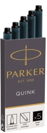 Картридж Parker Z11 цвет чернил: черный, для ручек перьевых (5шт) [1950382]
